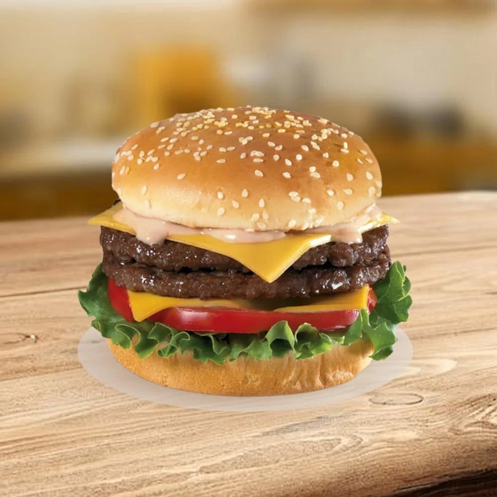 500 Pezzi Carta per Hamburger 15cm, Carta Oleata per Hamburger, Carta Da Forno Rotonda, Carta per Hamburger, Carta Antiaderente per Hamburger, per Pressa per Hamburger, 15 x 15 cm
