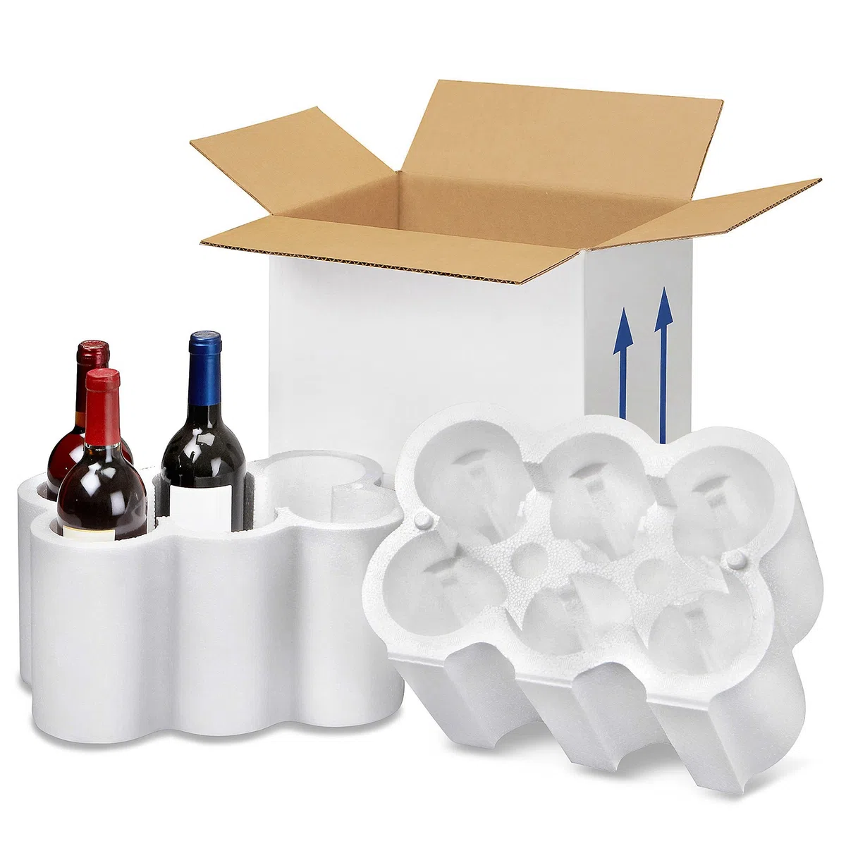 Cantinetta + scatola per sei bottiglie