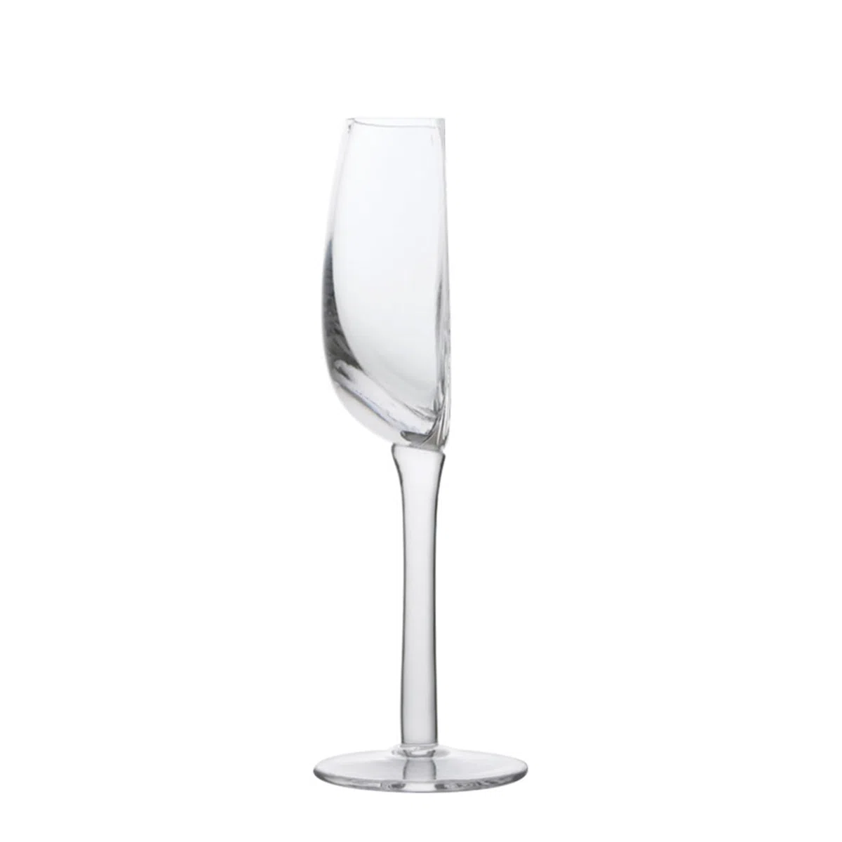 Ottimismo Mezzi bicchieri 2 bicchieri Prospettiva Mezzi laterali 2 da champagne Elegance