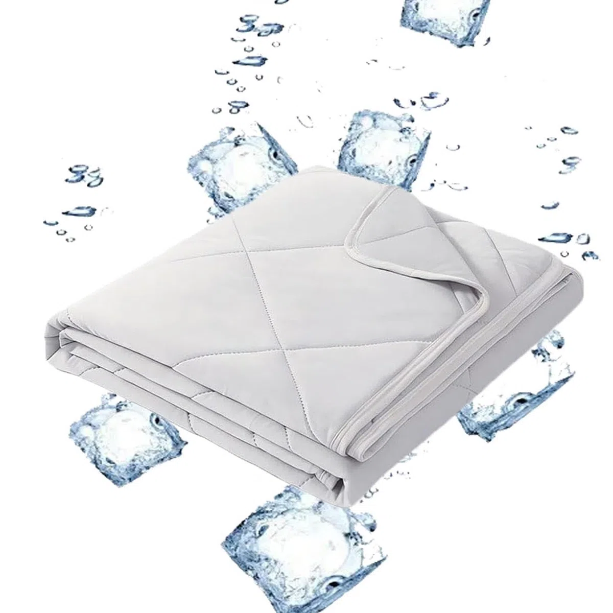 Generisch Coperta estiva rinfrescante, coperta estiva fresca, coperta estiva per dormire, fresca trapunta per un raffreddamento rapido, coperta estiva per dormienti caldi e sudorazioni notturne