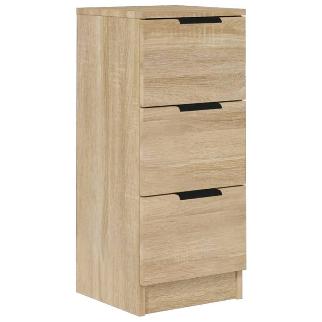 vidaXL Credenza Rovere Sonoma 30x30x70 cm in Legno Multistrato