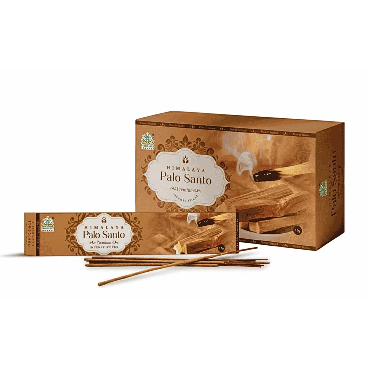 Himalaya Bastoncini Incenso Premium Palo Santo – Legno Santo Naturale per Elevazione Spirituale, Meditazione e Purificazione Energetica