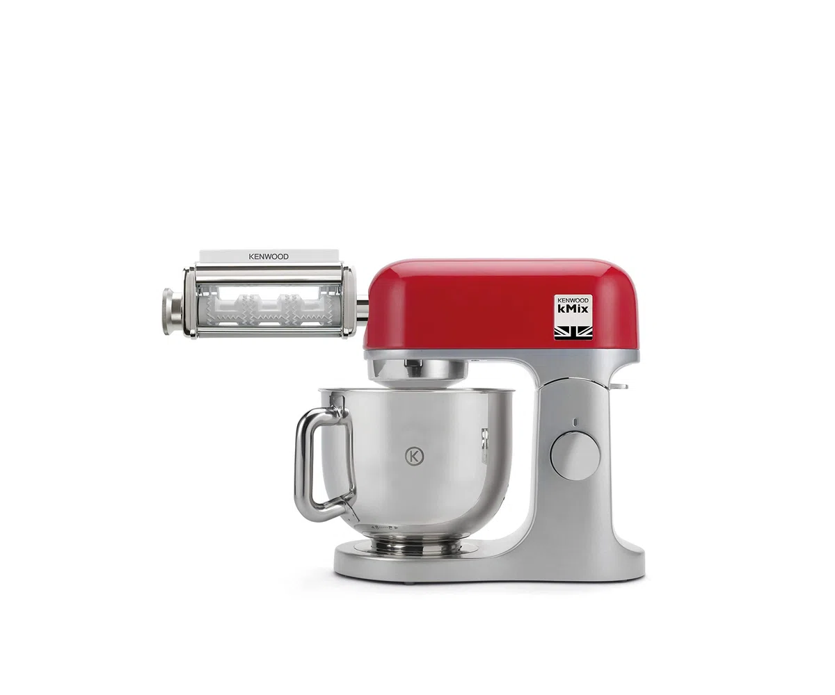 Kenwood Ravioli Maker KAX93.A0ME, Accessorio per Ravioli Fatti in Casa Dolci o Salati, Made in Italy, Accessorio per Impastatrice Planetaria, Incluso pennello per la pulizia e cucchiaio, Acciaio Inox