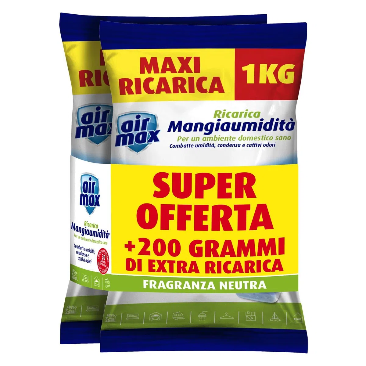 Air Max Ricarica Sali PROMO 1KG+1KG NEUTRA