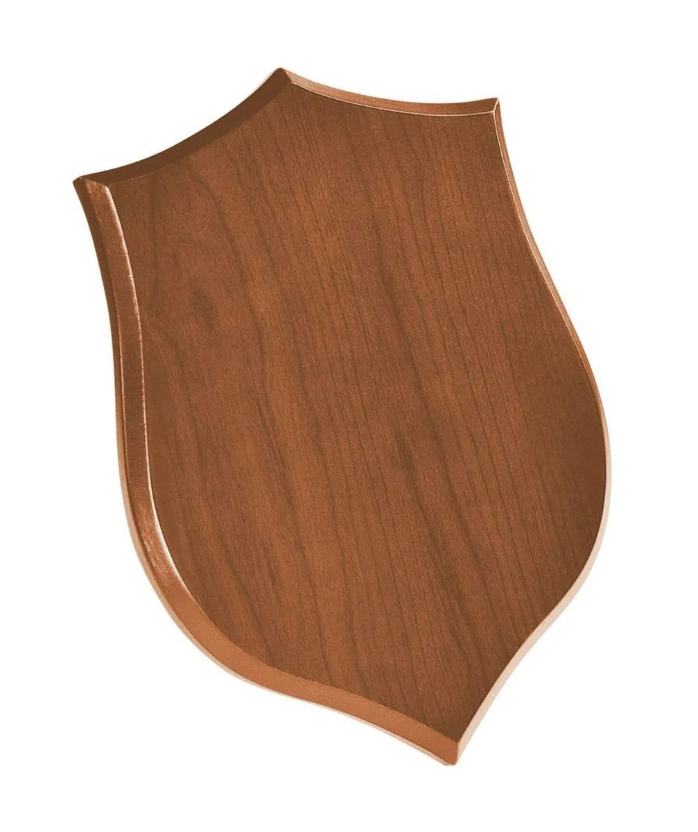 Ten Varotto & Co. Crest Scudo in Legno Chiaro cod.EL35406 cm 19x26x1,5h