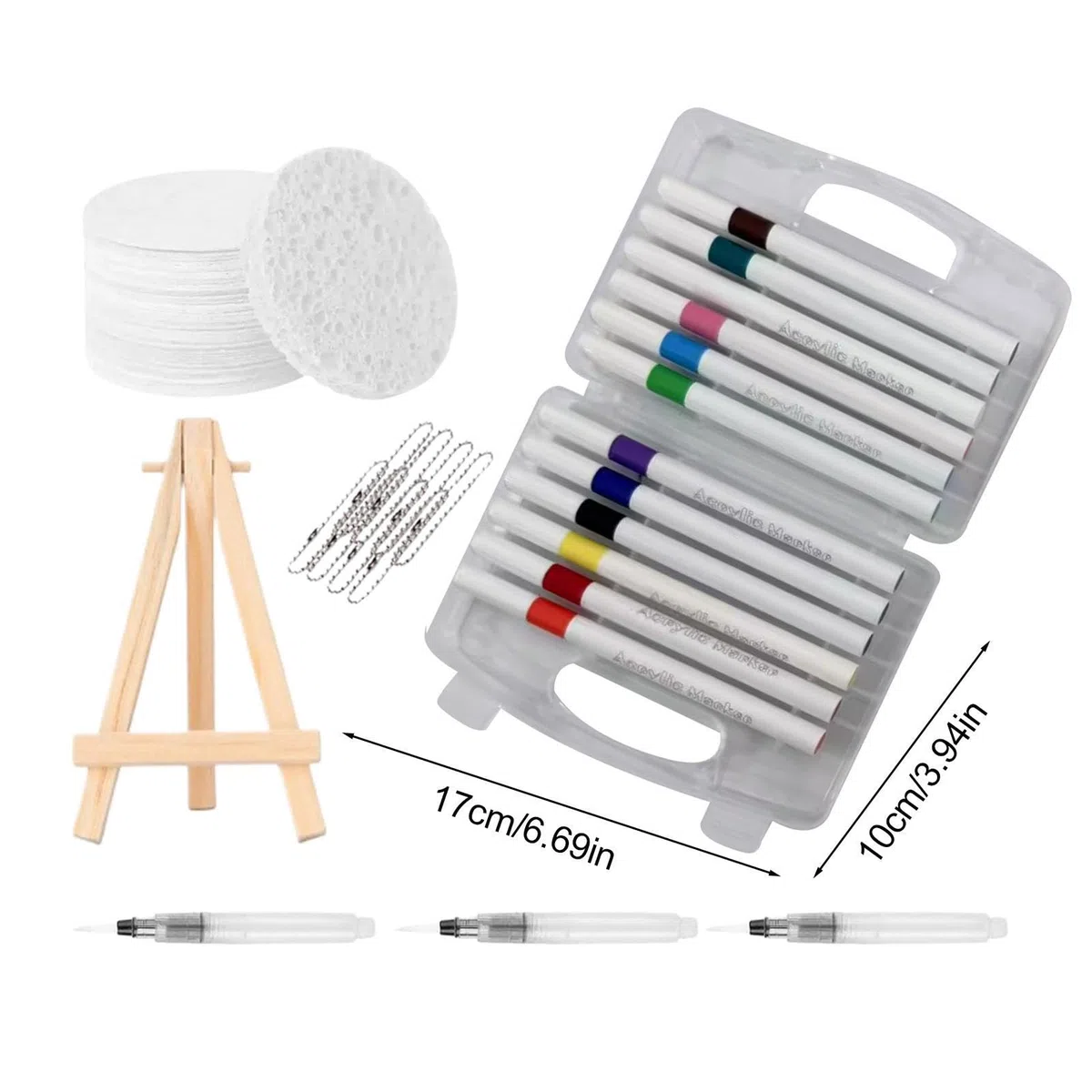 Kit Pittura Texture Schiuma | Carta 17x10x5cm 210g | Set Colore Gonfiabile 3D | Carta Da Disegno Rotonda Per Arte Texture Dimensionale