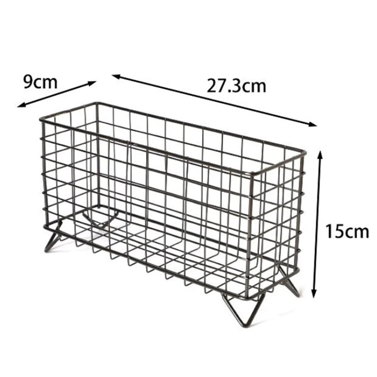 Organizzatore Porta cialde di caffè Contenitore Rettangolare Portatile in Metallo Decorazione Moderna per cestini per cialde di caffè per Bar,