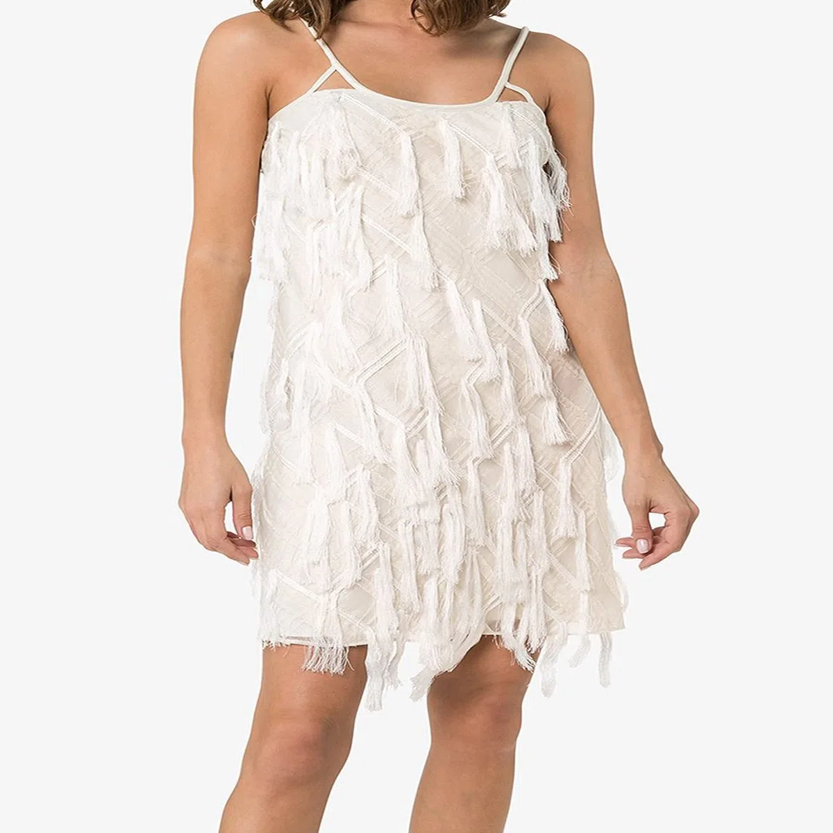 100 Pezzi Nappine Bianche, Nappe Segnalibro, Con cordino,Utilizzato per Realizzare Accessori di Abbigliamento, Orecchini, Artigianato Fai-da-te, Souveni, Segnalibri