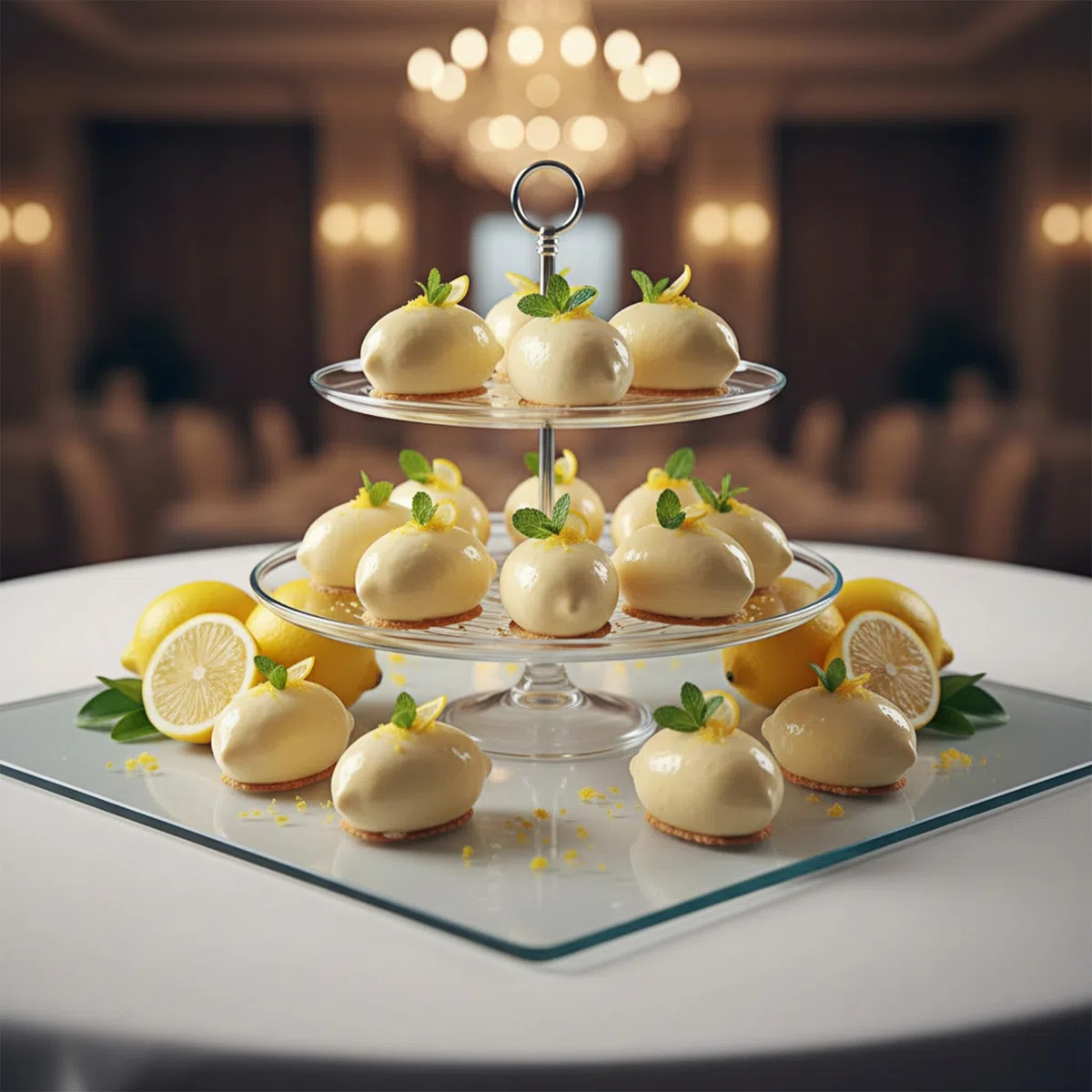 MOLIMOLI Stampi Cedric Grolet, Set di 6 stampi in Silicone per Limoni, Stampo Realistico Limoni 3D Realizzato Alimentare Brownies, Torta Mousse, Dessert e Decorazione Torte (Bianco)