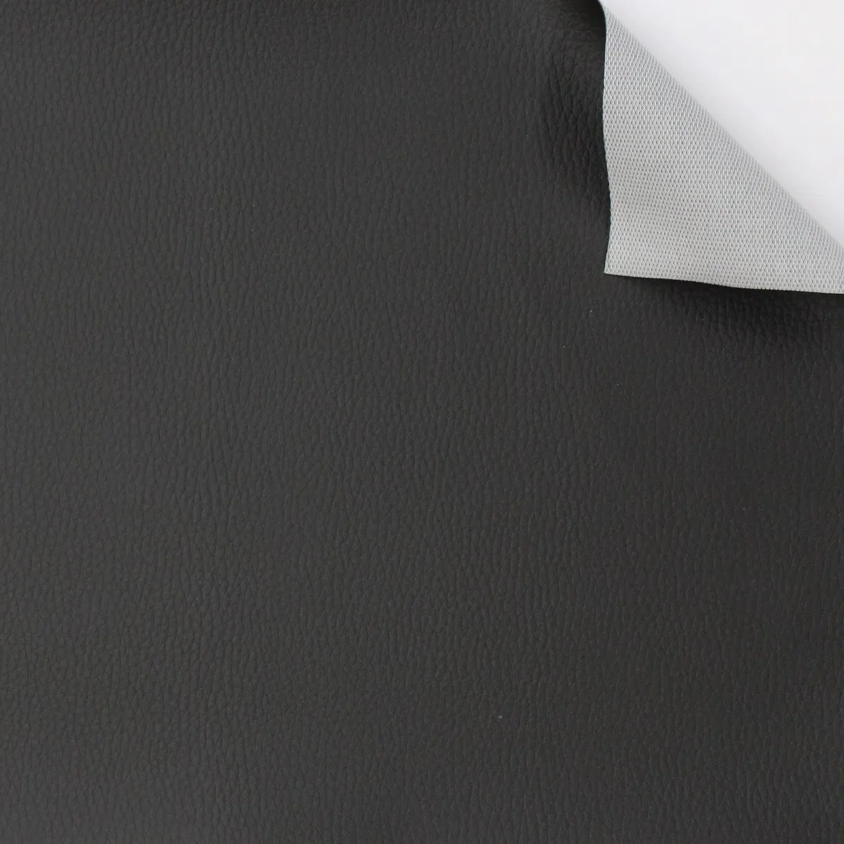 Tessuto per lavagna, artigianato e fai da te, morbida ecopelle, per sedie, divani, borse, cuscini, selle per moto, coprisedili auto (100 cm x 70 cm, Nero)