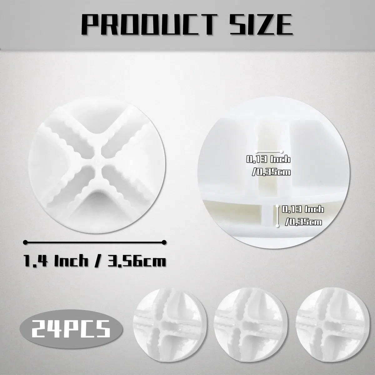 24 connettori cubici in filo metallico, connettori in plastica bianca, connettori cubici per armadio modulare, organizer per armadio e ripiano in filo metallico (bianco)