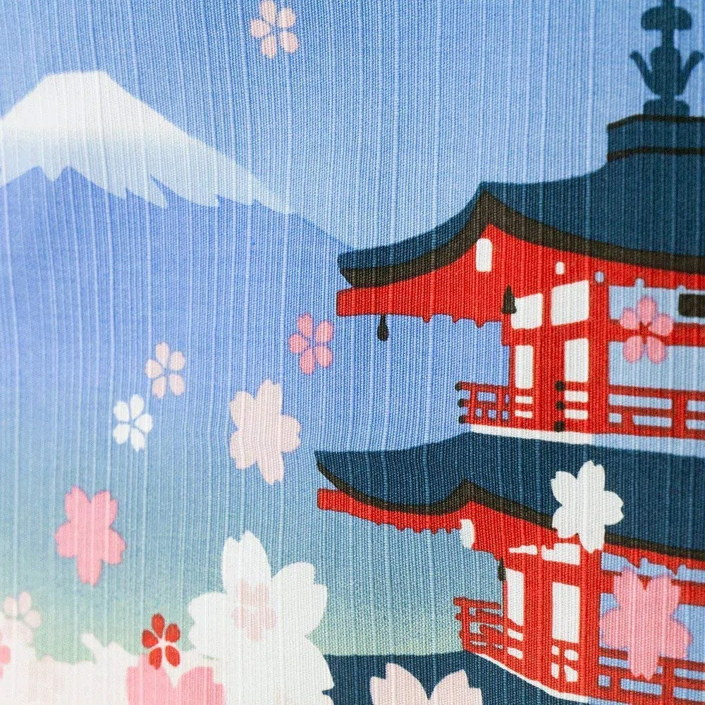 Hamamonyo Furoshiki Wrap Cloth Mt. Fuji View from Arakurayama Sengen Park