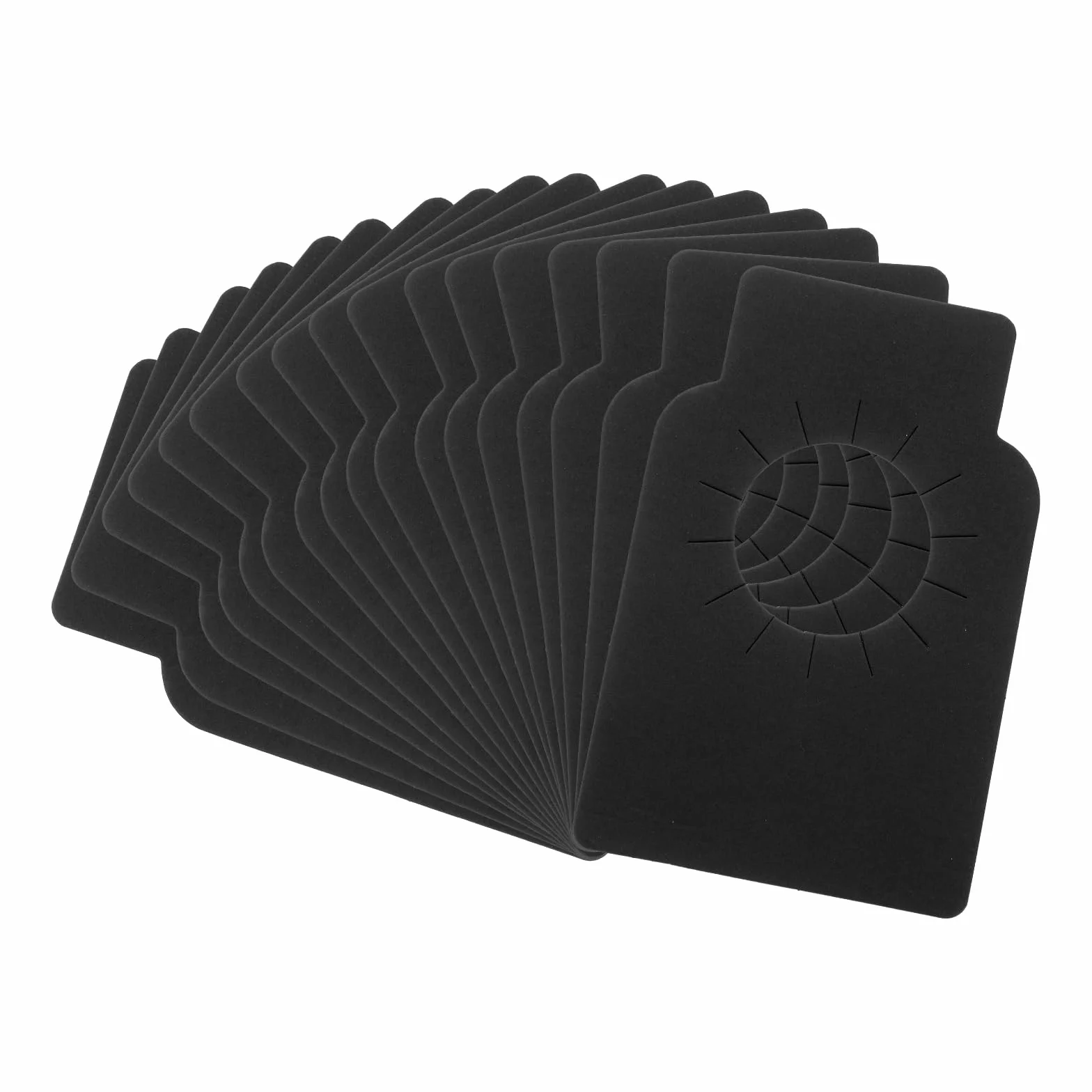 QUARKZMAN 100Pz Etichette Bottiglia Vino, Etichette Appese al Collo Bottiglia per Conservazione Cantina, Etichette Appese per Nome, Anno, Note di Degustazione (2.2x3.5, Nero)