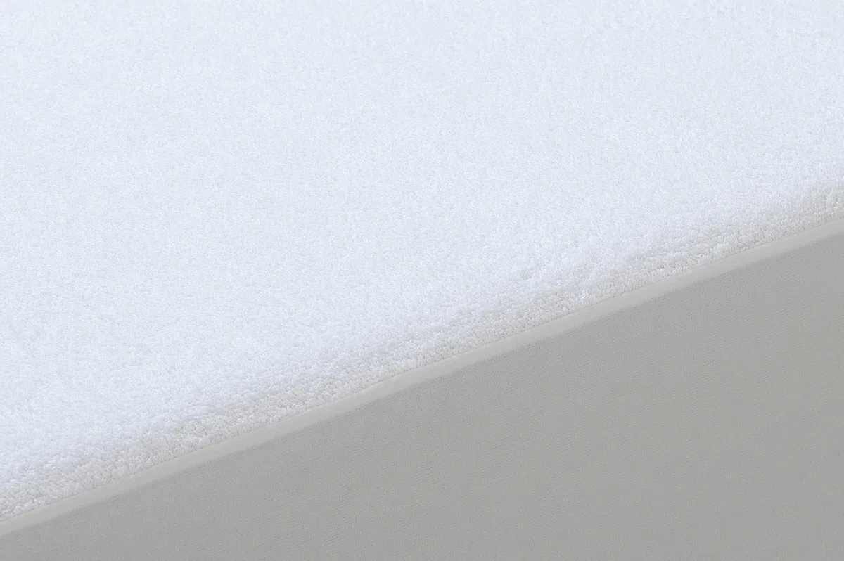 Savel - Coprimaterasso, Spugna di cotone, impermeabile e traspirante, Tessuto, bianco (80x190/200cm)