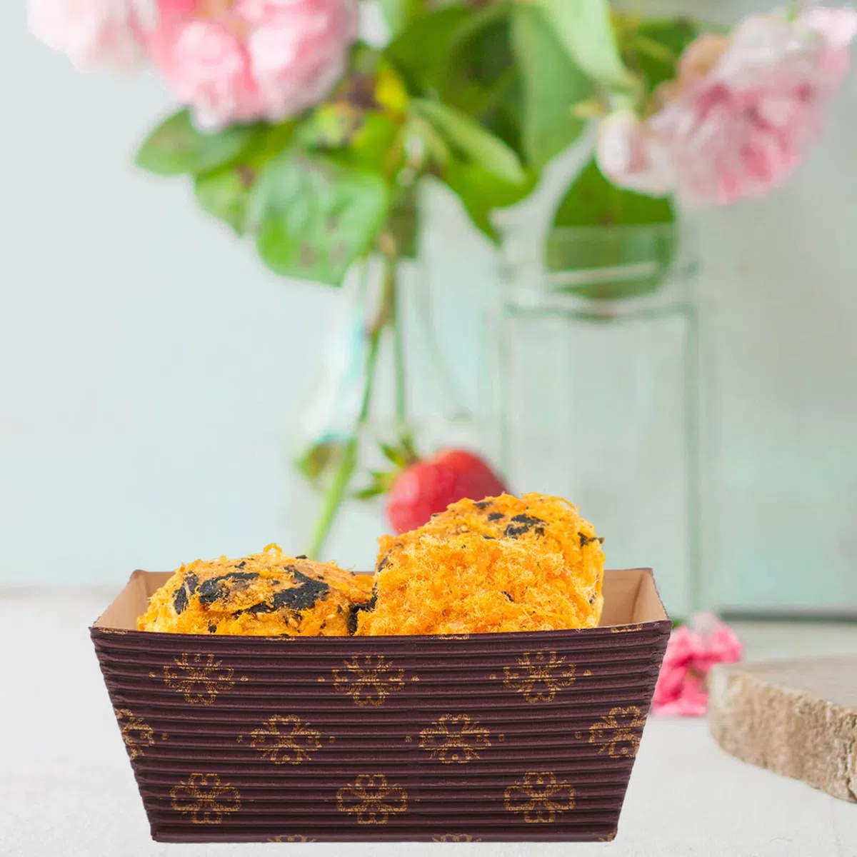 Alipis 50pezzi Teglia Per Pane e Antiaderente Per Muffin e Dolci Per Versatile e