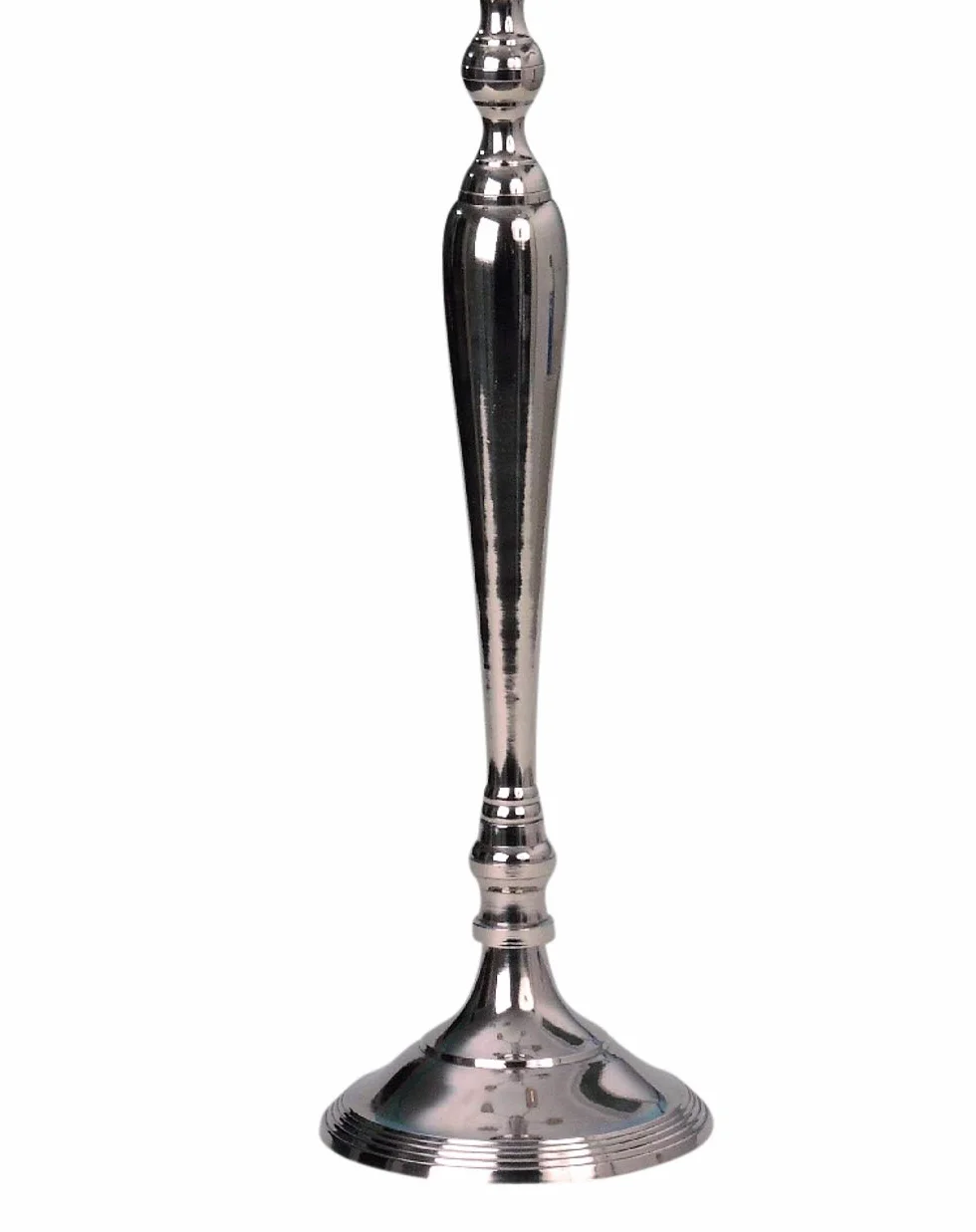 Candelabro a 5 rami argentato Altezza candelabro 100 cm