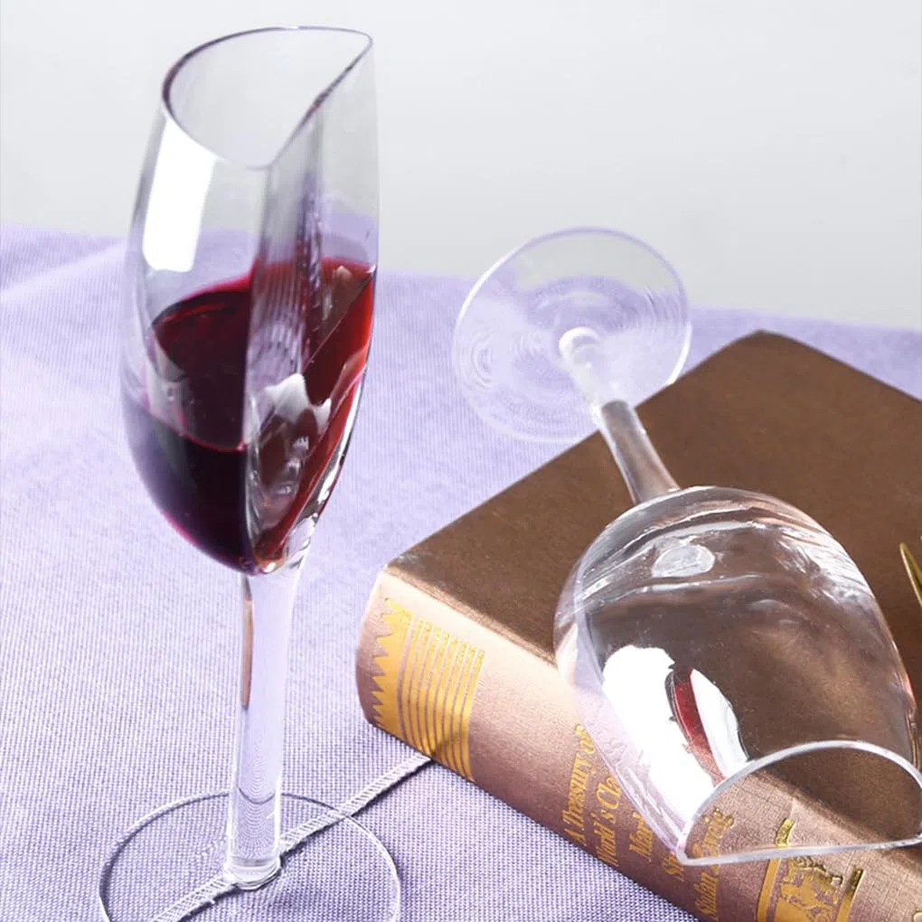 Ottimismo Mezzi bicchieri 2 bicchieri Prospettiva Mezzi laterali 2 da champagne Elegance