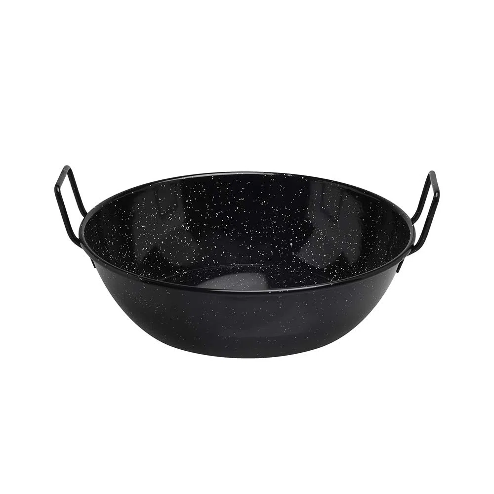 Metaltex 739833000 Padella Honda Smaltata, Acciaio, Unico 32 cm