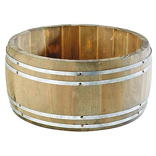 Paderno Portacondimenti Cm Ø 17,5 H 8,5 Legno