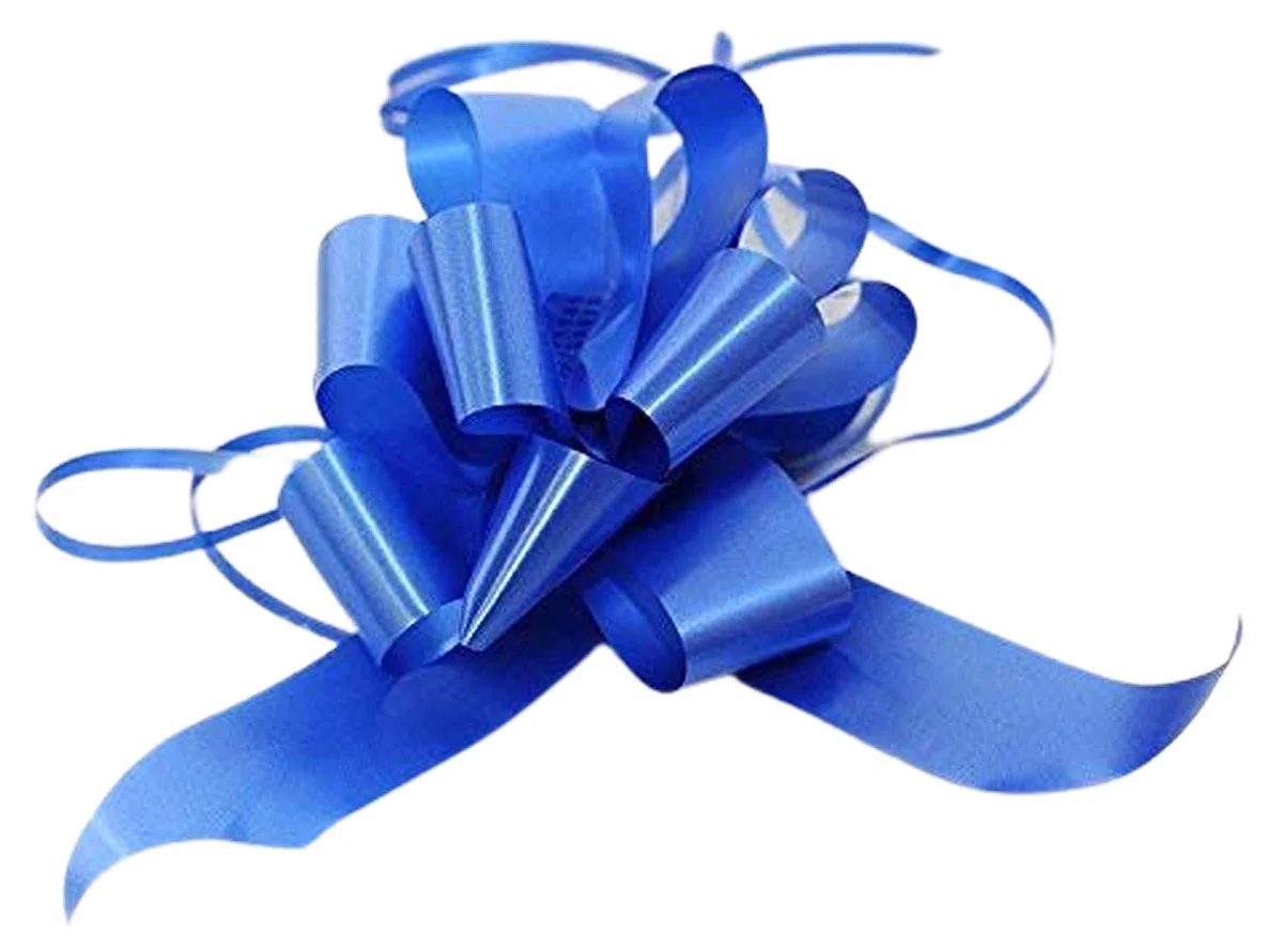 50 Fiocchi COCCARDE Blu Chiaro per Matrimoni (012 2100/08)