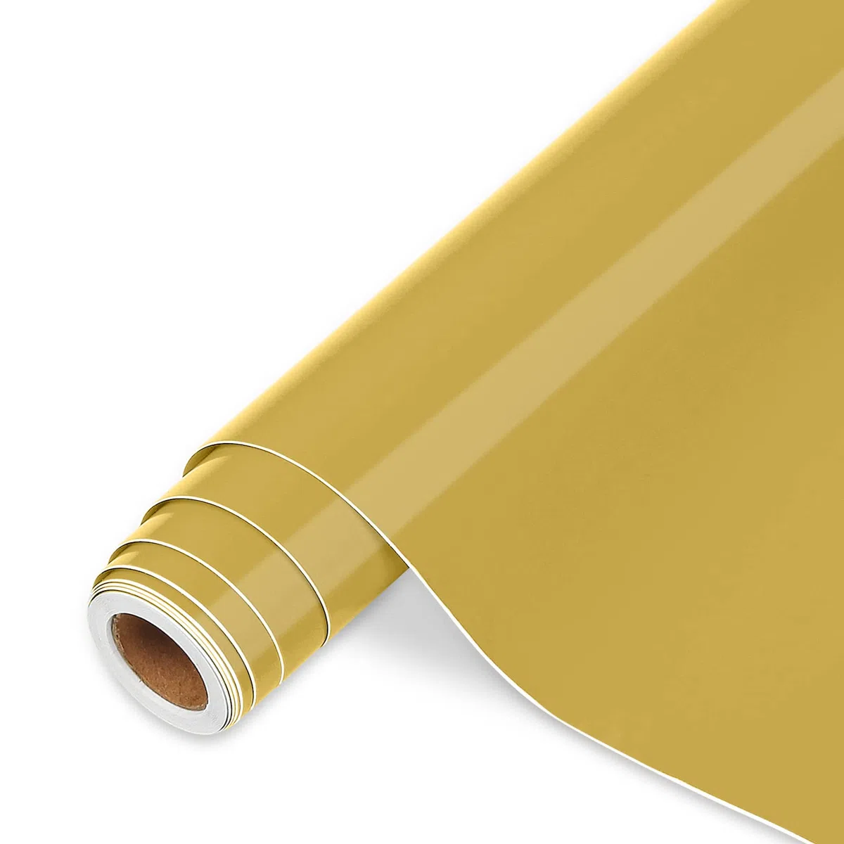 IModeur Vinilo Adesivo Oro 30,5 cm x 3,66 m Pellicola Lucido per Cricut, Silhouette Cameo, La Maggior Parte delle Macchine da Taglio
