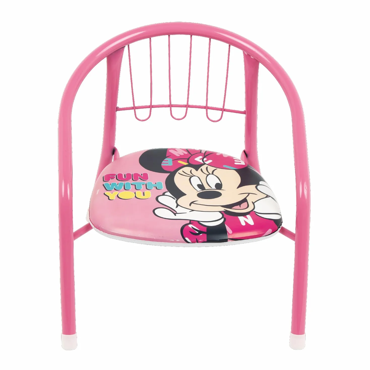 ARDITEX WD14423 Sedia in metallo da 35,5 x 30 x 33,5 cm di Disney-Minnie