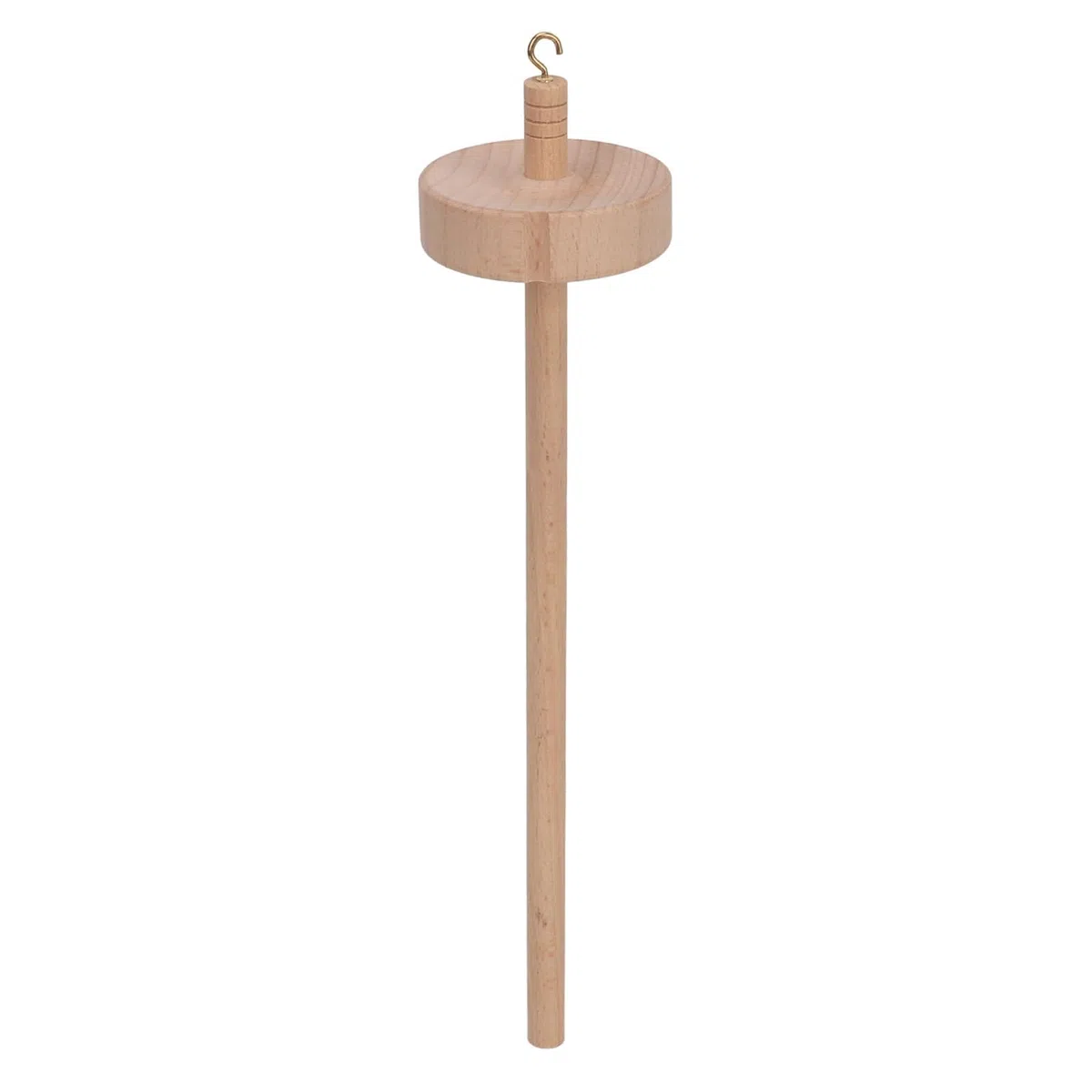 HERCHR Fuso a Goccia in Legno, Filatoio per Filato con Fuso a Goccia da 32,5 Cm/12,8 Pollici per Uncinetto Top Whorl Filatoio in Lana per Principianti