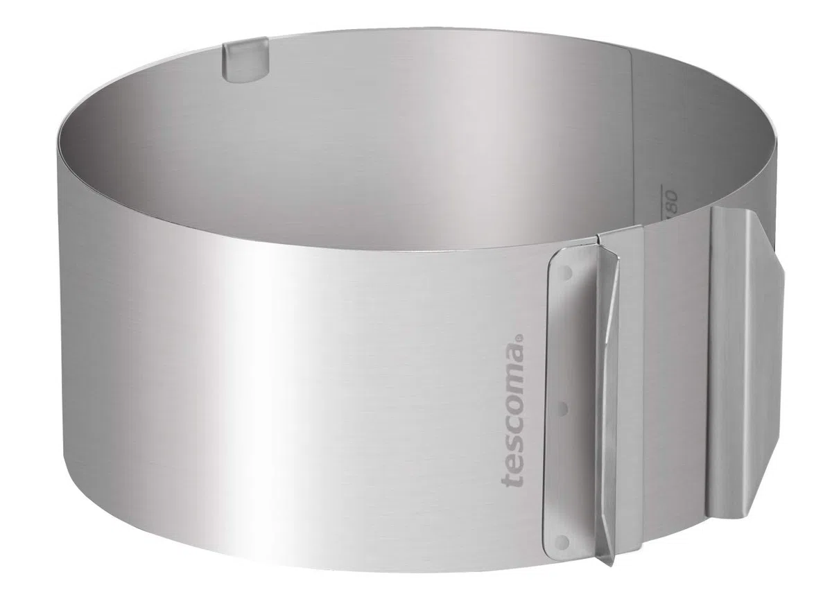 Tescoma 623380 Delicia Anello Regolabile per Torte Tonde, Diametro 16-30 cm
