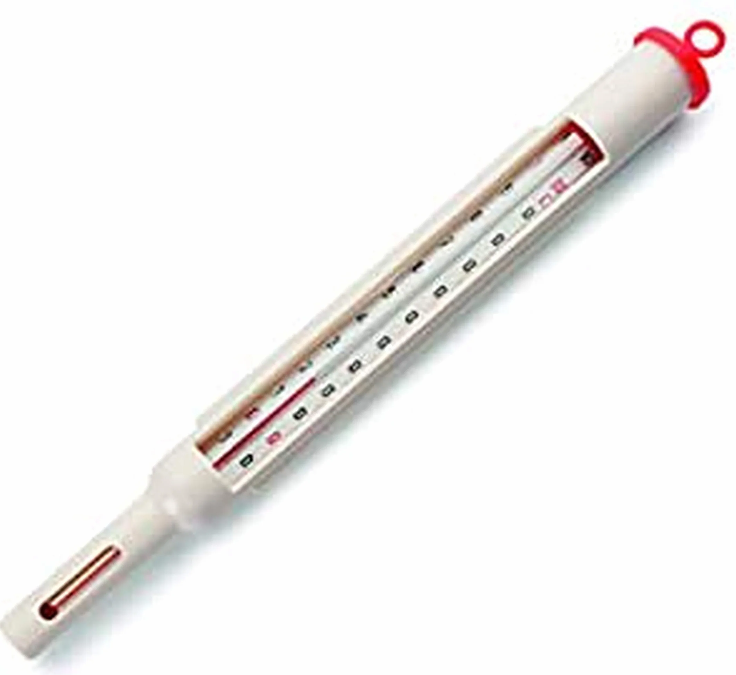 LACOR 62532 - Termometro da Latte in Vetro/Protezione in Polipropilene Trasparente