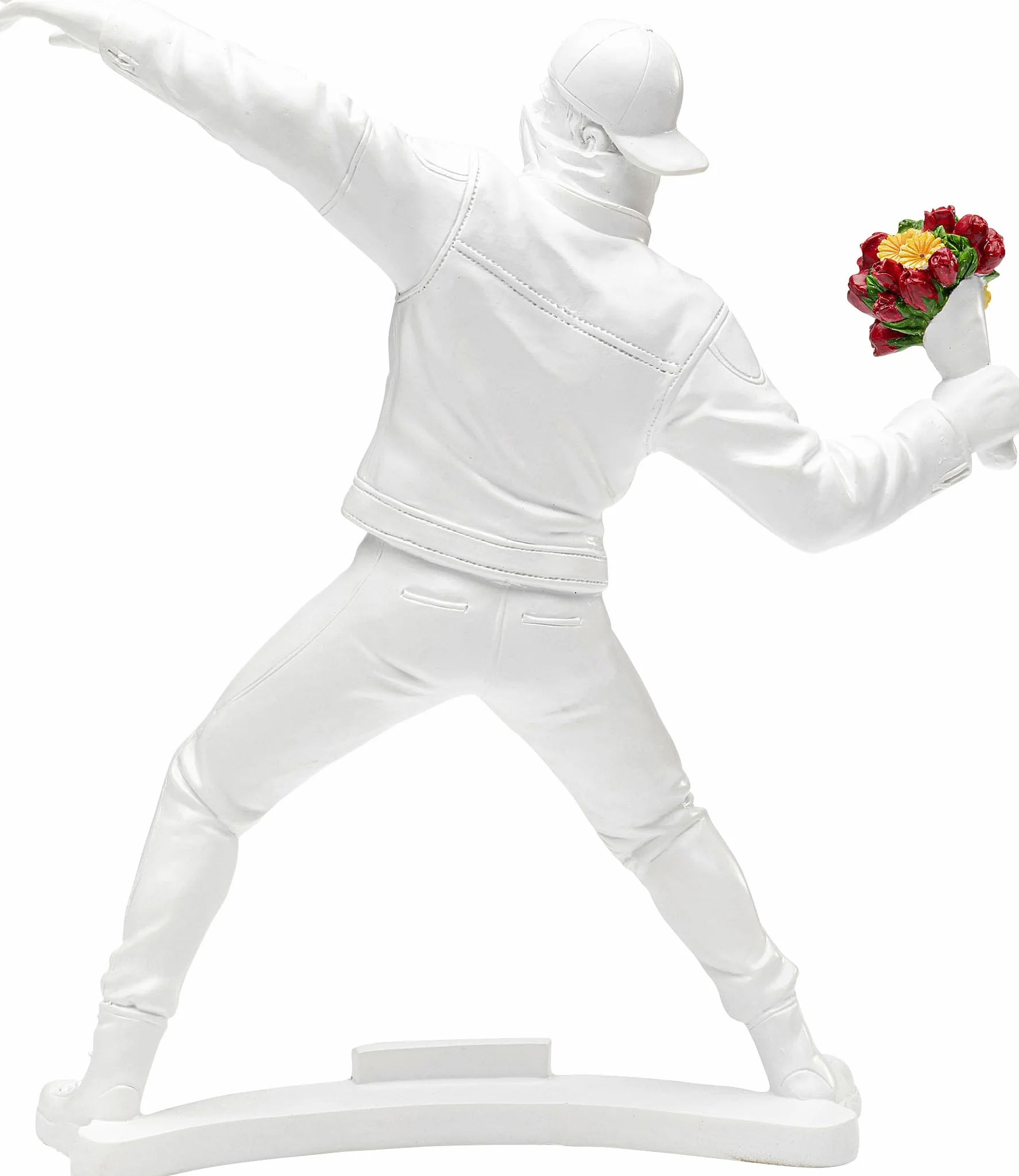 Kare Design figura decorativa Street Art Bouquet, bianco, idea regalo