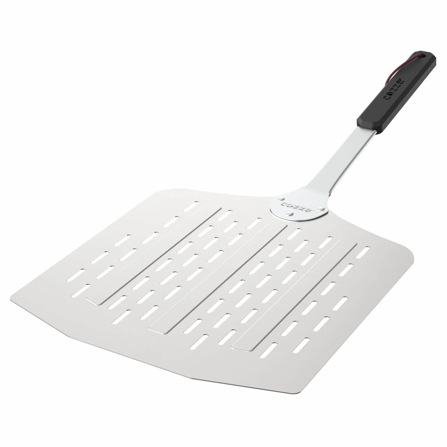 cozze Pala da pizza leggera con fori Cozze® 75x40x35 cm - alluminio