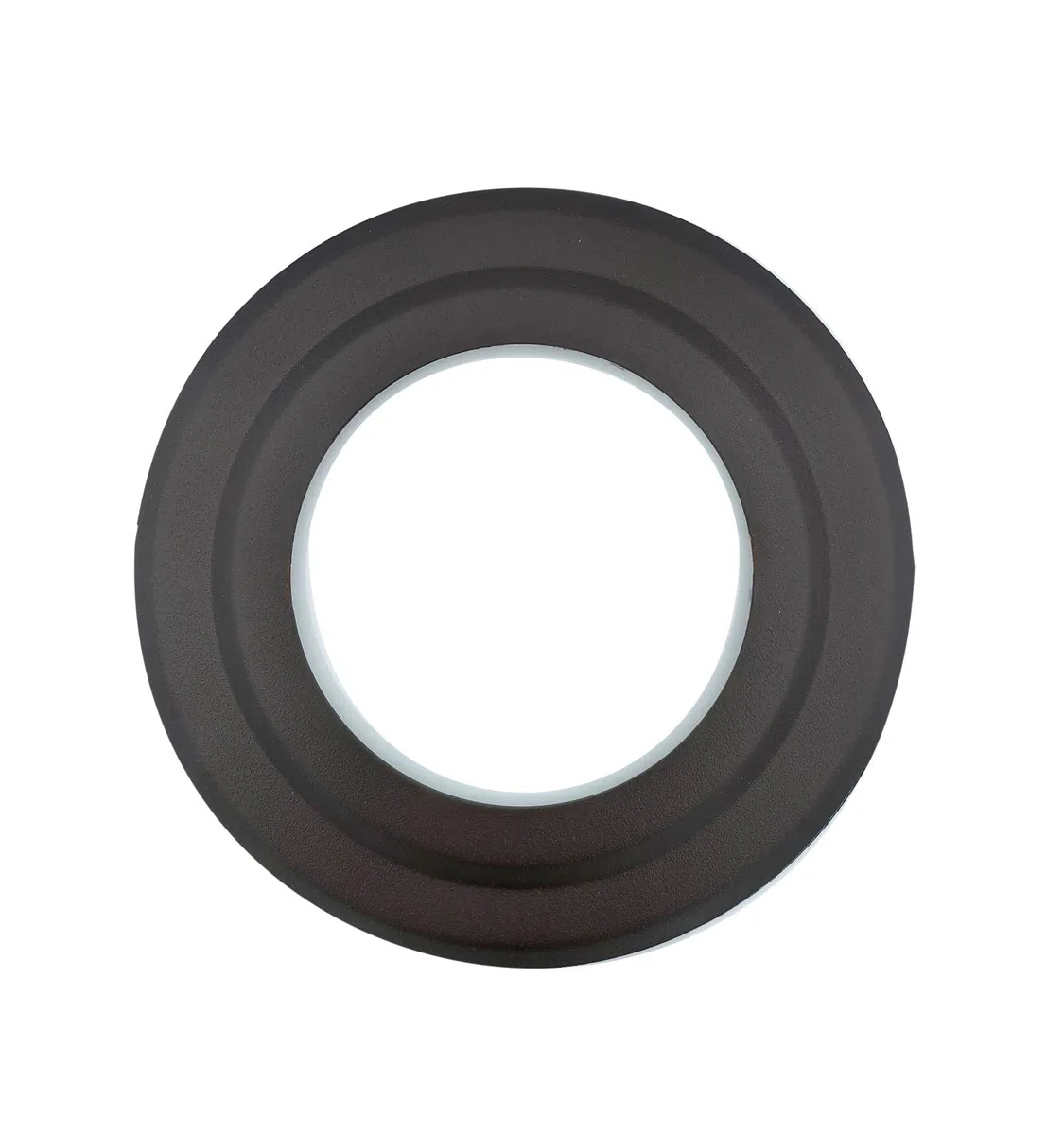 TYGERIX Rosone Coprimuro Nero in Acciaio per Tubi da 100 mm | Rosetta Copriforo Murale Canna Fumaria per Stufe a Legna o Pellet e Caldaie | Alta Resistenza al Calore | Più Spessore | Il Top