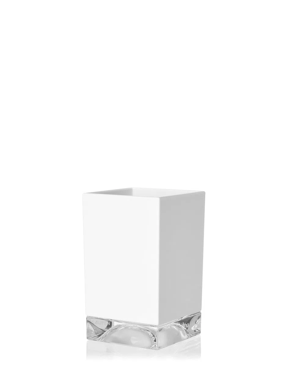 Kartell Boxy Porta Spazzolino, Bianco, 7x7x12 cm