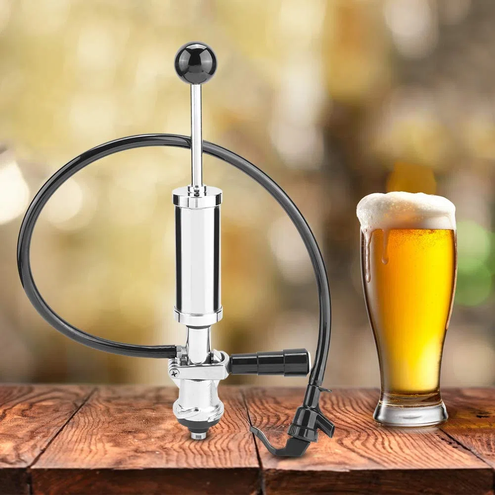 Changor 4. nel Bozza Birra Picnic Rubinetto Festa Pompa Pesante Dovere Birra Fusto Rubinetto Pompa con Spremere Trigger Rubinetto per Fusto Feste Picnic E Eventi