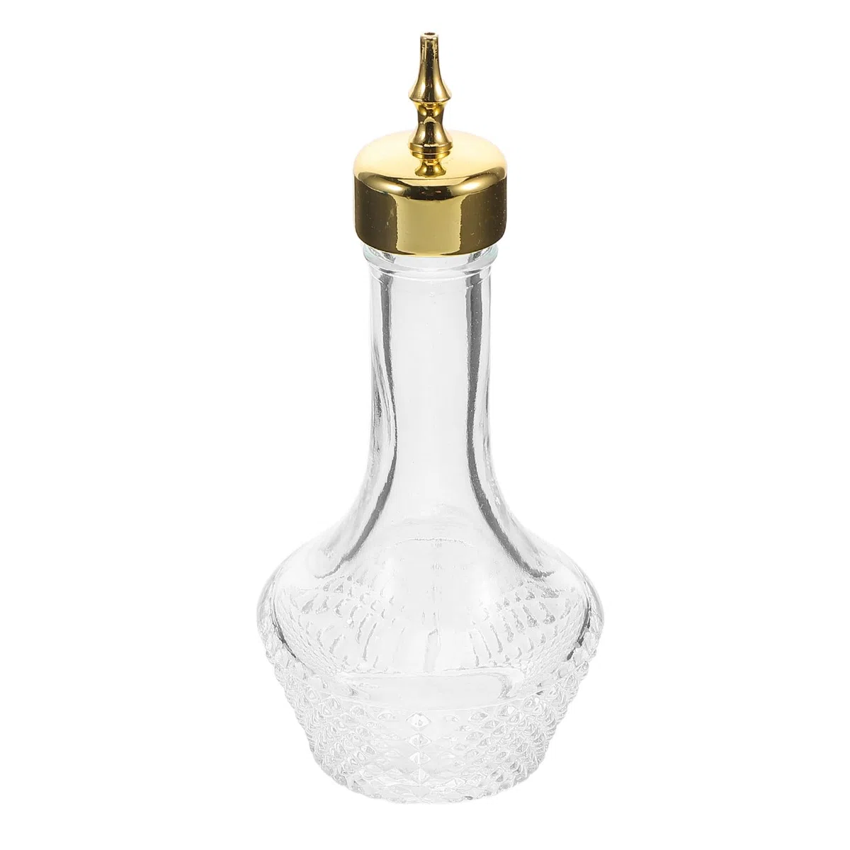 Bottiglia in Vetro per Amaro Dispenser per Liquori, Design Pratico e Resistente, per Cocktail e Feste in Casa o Bar Colore Casuale