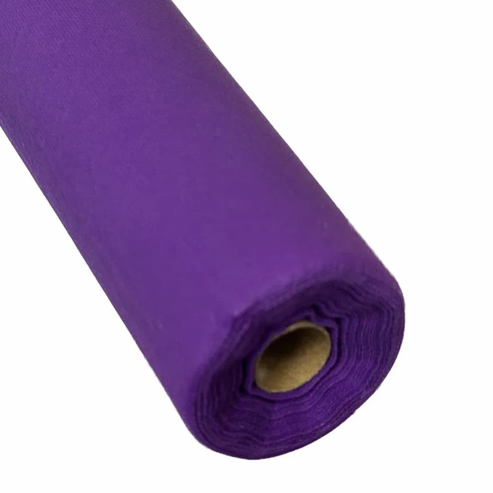 Generico ROTOLO TNT DA 50 CM X 20 METRI - 60gr | TOVAGLIA USA E GETTA COPERTURA INTERNI ESTERNI TAVOLI FESTE CERIMONIE EVENTI FIORISTA (Viola)