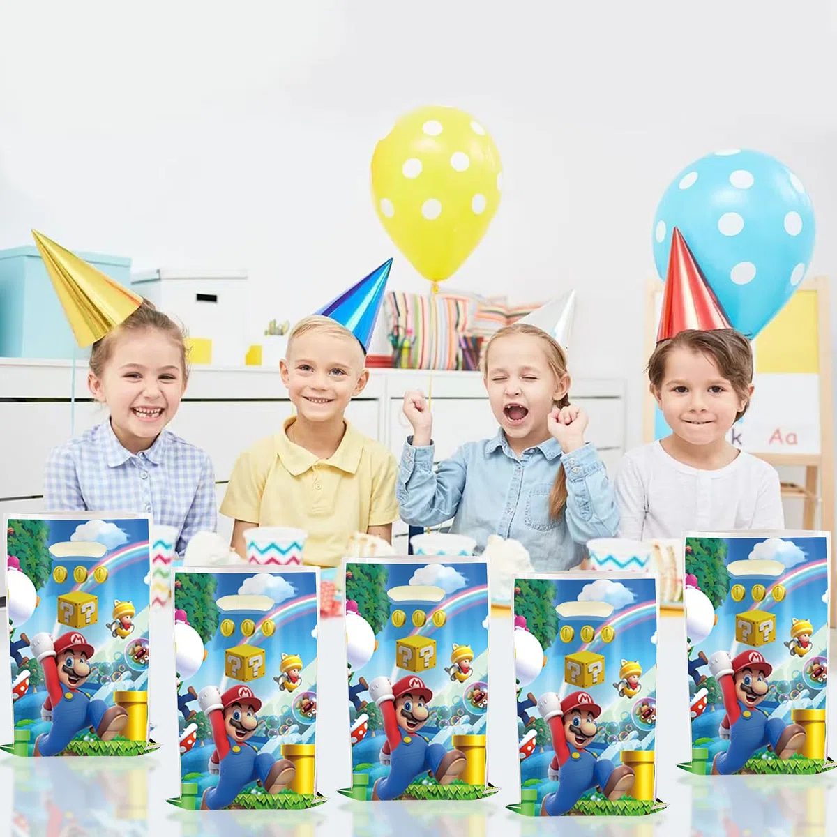 30 pezzi Sacchetti per bomboniere, articoli per feste di compleanno per bambini, regali ideali e piccoli sacchetti per confezioni regalo