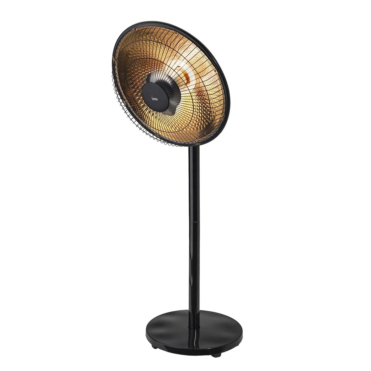 Bimar HR320 Stufa radiante a parabola Solemio, Lampada riscaldante, Stufa radiante infrarossi, Stufa portatile, Potenza regolabile, Oscillazione automatica, Con interruttore di sicurezza ribaltamento