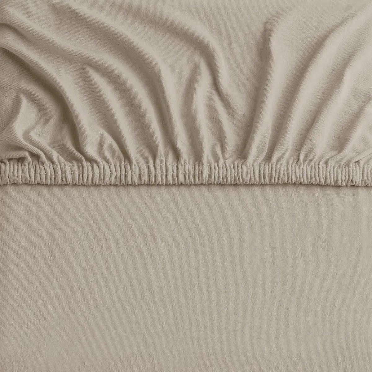DecoKing Lenzuolo con Angoli Singolo Elasticizzati 80x200-90x200 cm 100% Jersey in Cotone Pettinato Morbido 80x200cm - 90x200cm Beige Cappuccino Amber