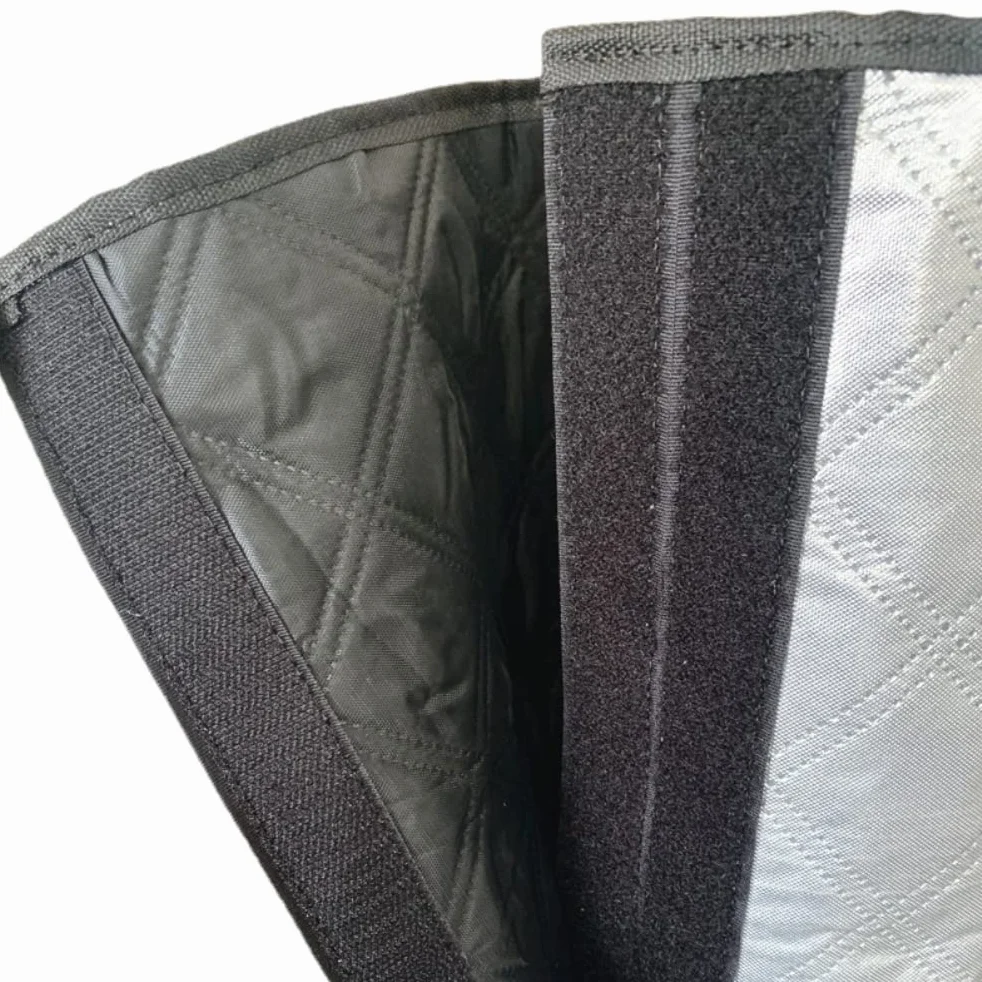 Copertura del tubo flessibile del condizionatore d'aria,involucro del tubo isolato termicamente,copertura del tubo di scarico della pellicola di alluminio,misura universale sia 5" che 6" di diametro