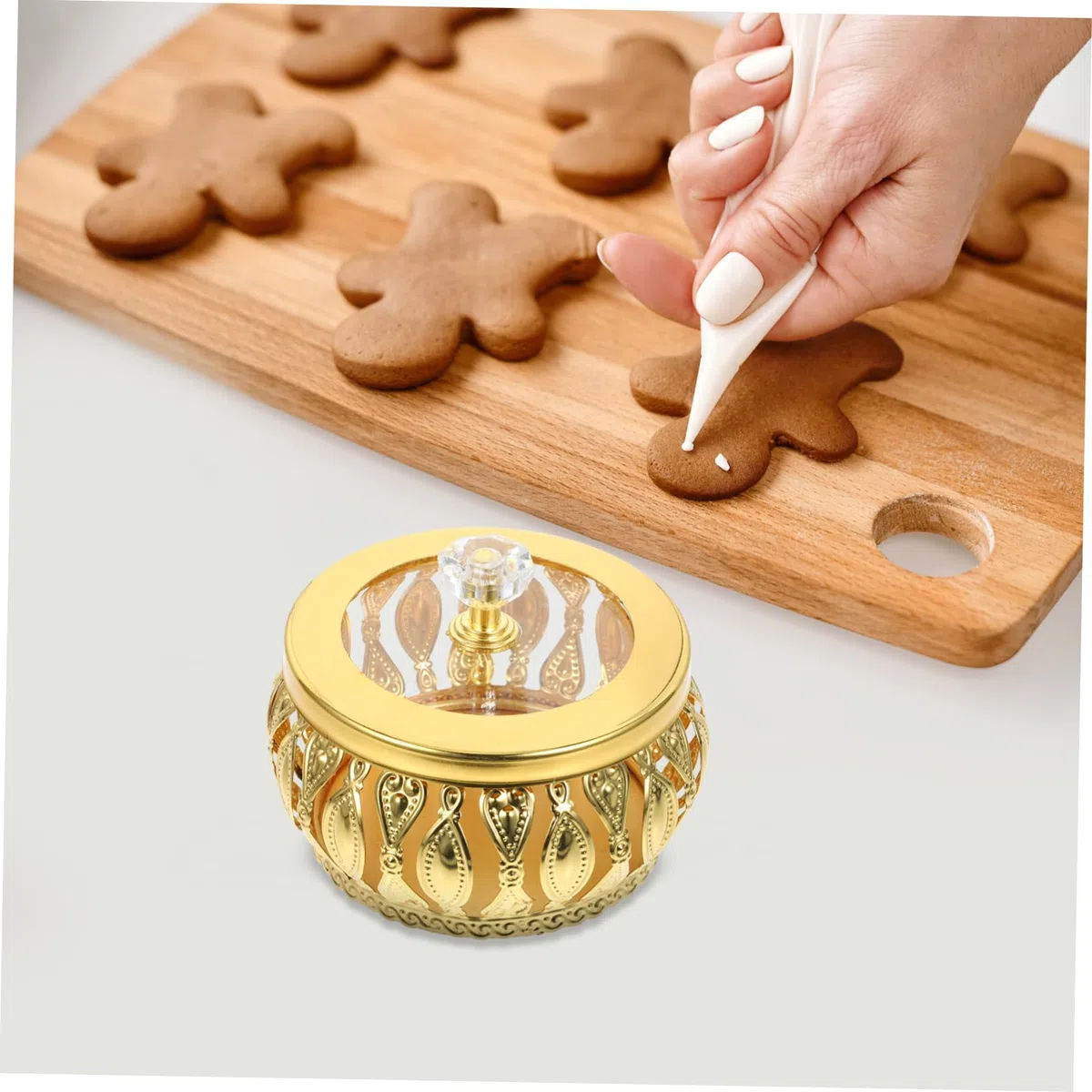 ULTECHNOVO Contenitore per Caramelle di Scatola di Caramelle per Servire Dessert Scatola per Snack per Occasioni come Matrimoni e Festività Utilizzabile in Casa Ristorante o Ufficio Design
