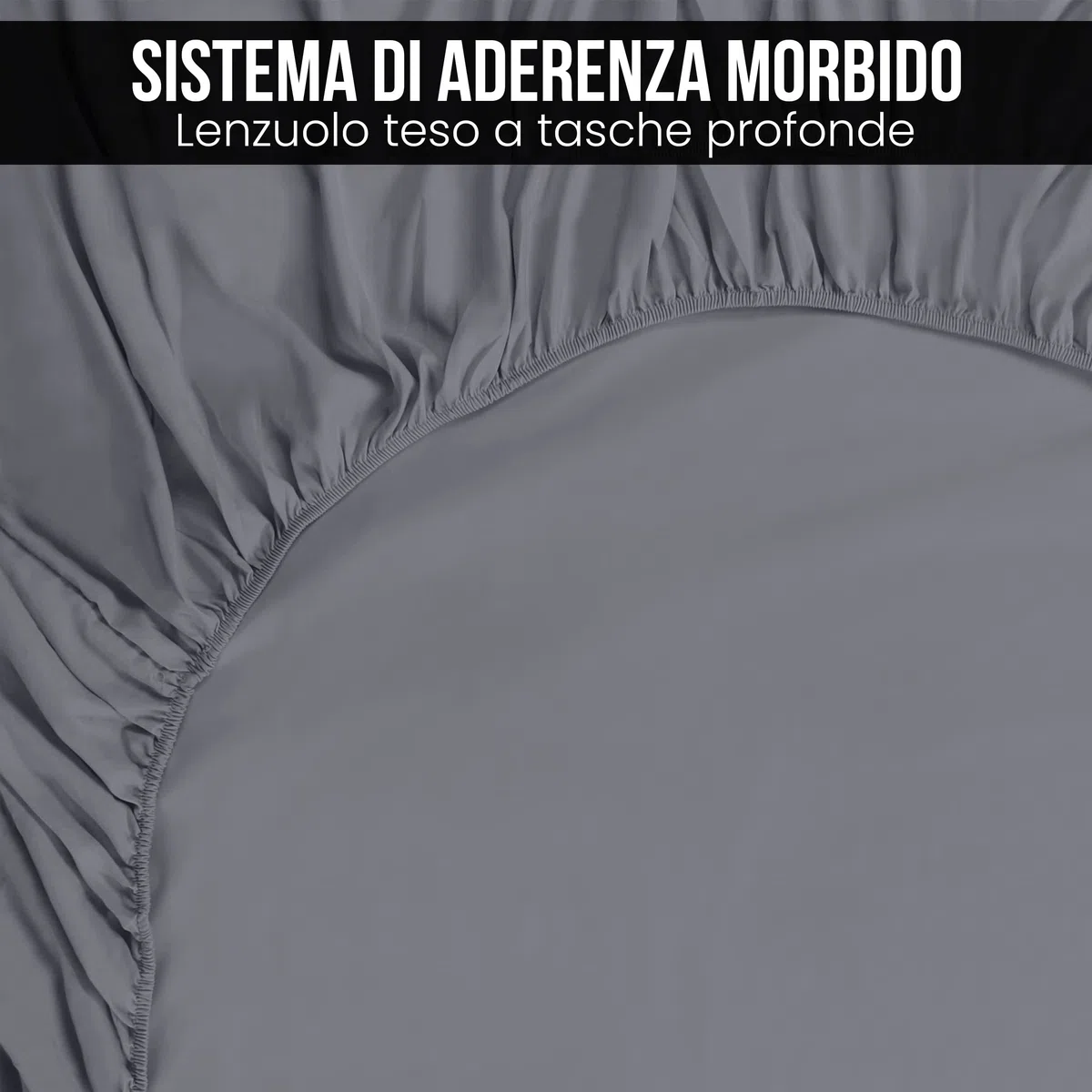 Utopia Bedding Set Copripiumino da 3 Pezzi - Copripiumino 135x200cm, Lenzuolo con Angoli 90x190cm, Federa 50x75cm - (Grigio, Singolo)