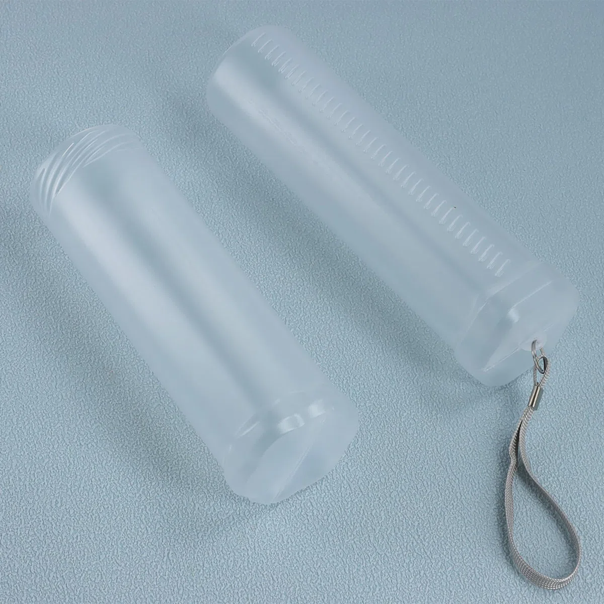 Portapennelli in Plastica, 2 Pezzi Astuccio per Pennelli Allungabile, Tubo di Supporto Trasparente, Organizer per Pennelli Penne Contenitore per Matite, Contenitore a Matita per Penne, Pastelli