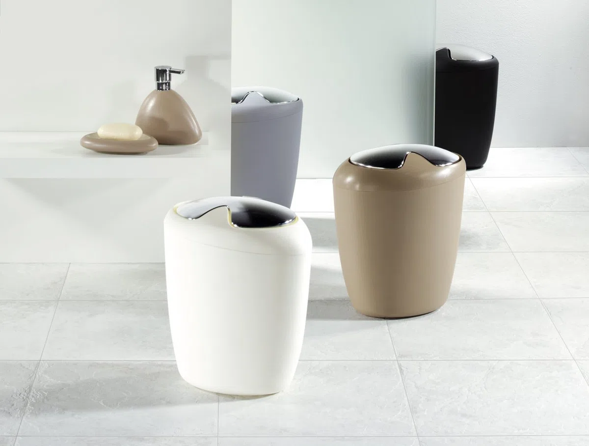 Spirella Bicchiere in Ceramica Grigio Etna