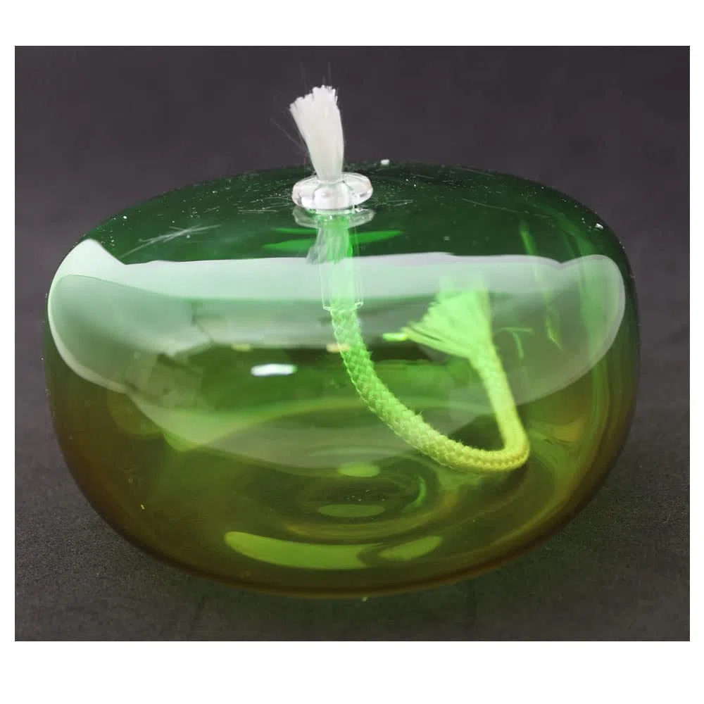 Candela a Olio di Paraffina Liquida Lampada di Cristallo - Atmosfera Raffinata e Rilassante