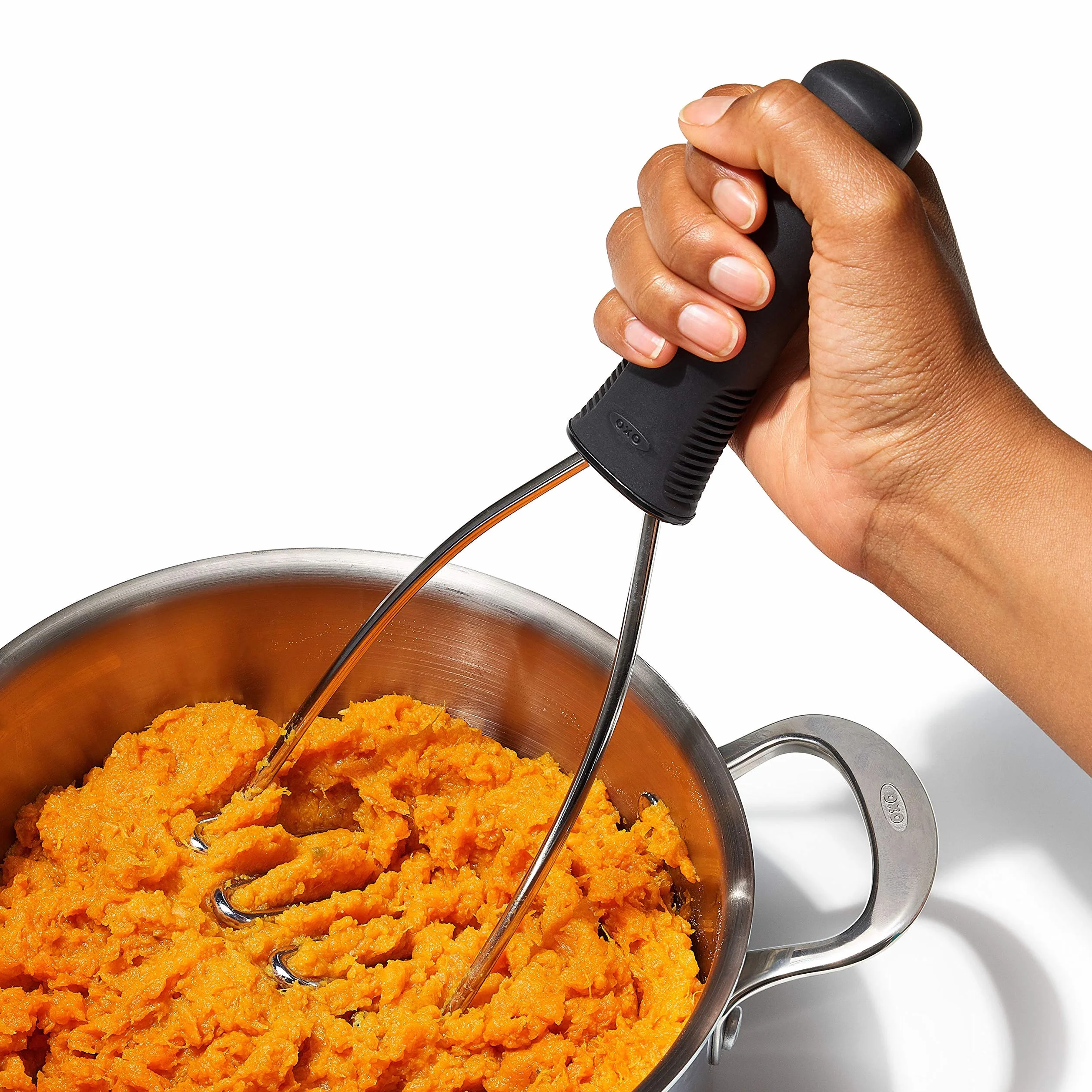 OXO Good Grips Schiacciapatate in acciaio Inox
