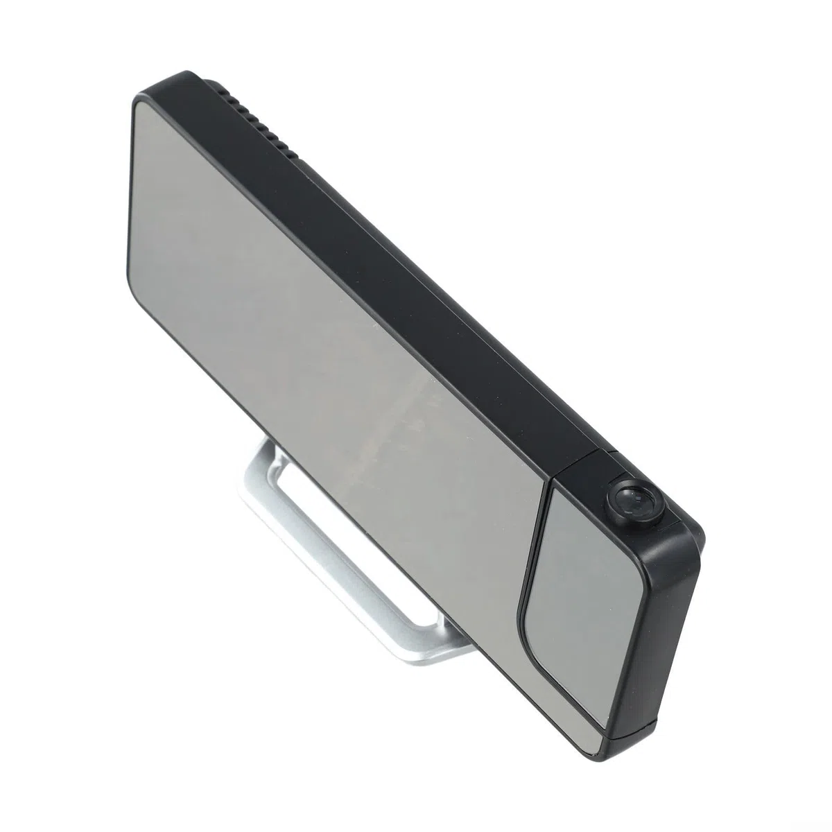 Sveglia digitale a proiezione con display multi-angolo regolabile, sensore di temperatura e grande schermo LED verde, proiettore per soffitto o parete, per camera da letto e decorazione della casa