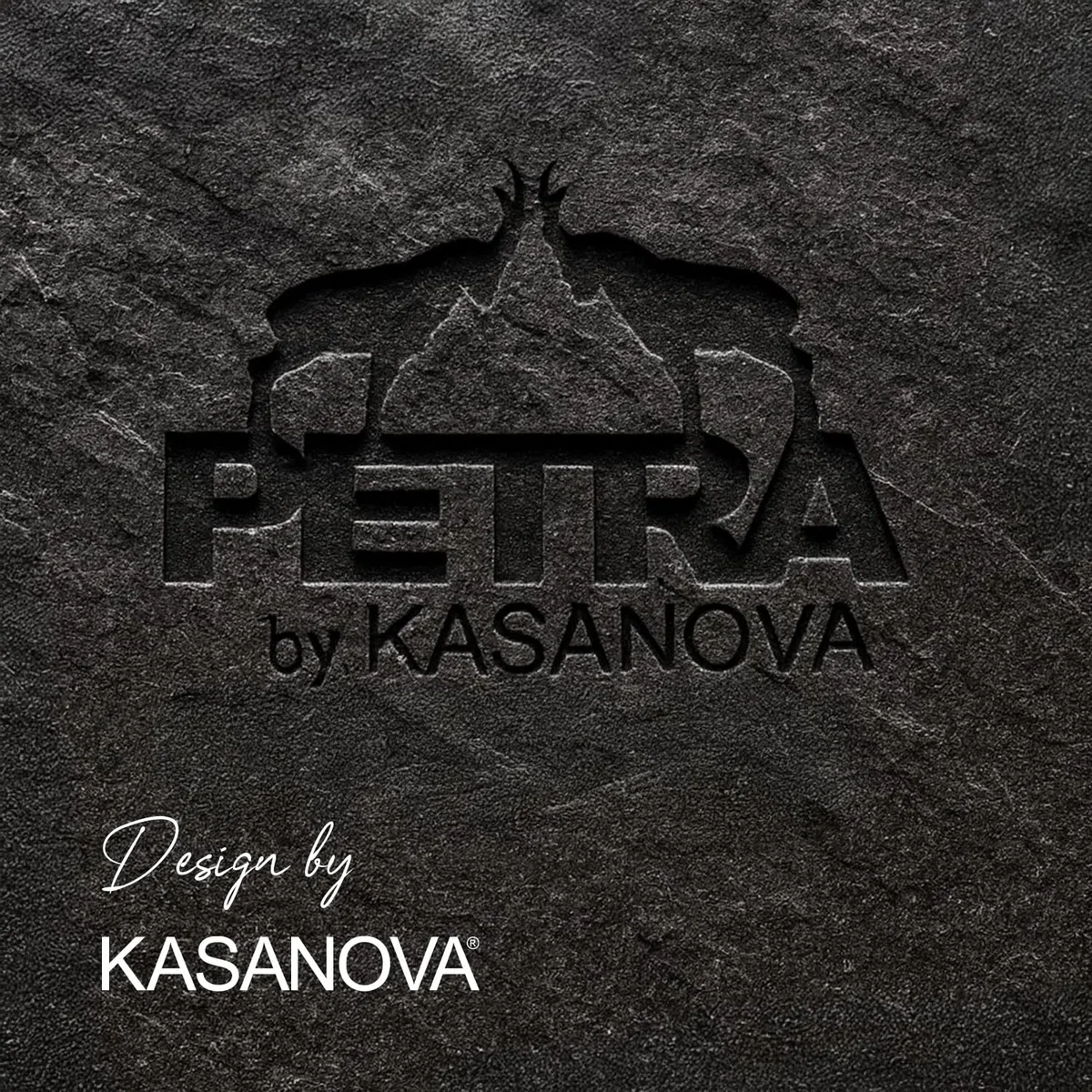 KASANOVA Wok antiaderente 28 cm, Padella per induzione e tutti i piani cottura New Petra Dark