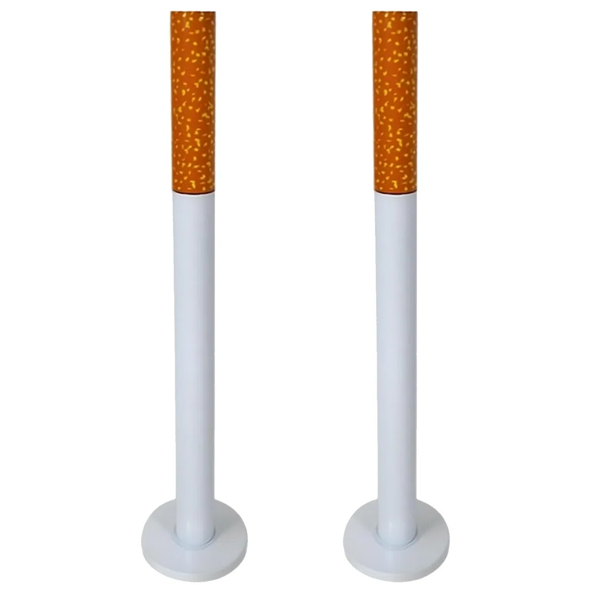 Unbekannt 2X Posacenere Con Piedistallo Altezza: 72 CM