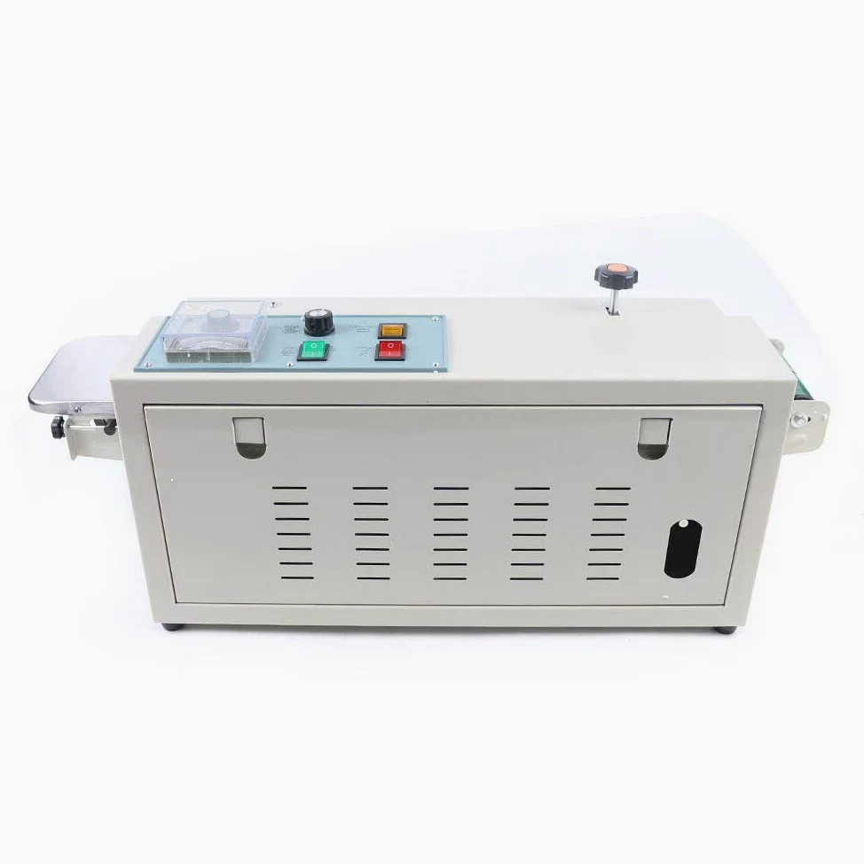 Macchina automatica di sigillatura continua FR-900 Length Unconstrained Sigillatrice Impostazione Saldatrice stagnola Orizzontale Continuo Sacchetto di Plastica Sigillatura Macchina